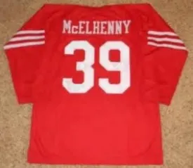 Hugh McElhenny San Francisco 49ers Long Sleeve Vintage Style Throwback Football Jersey