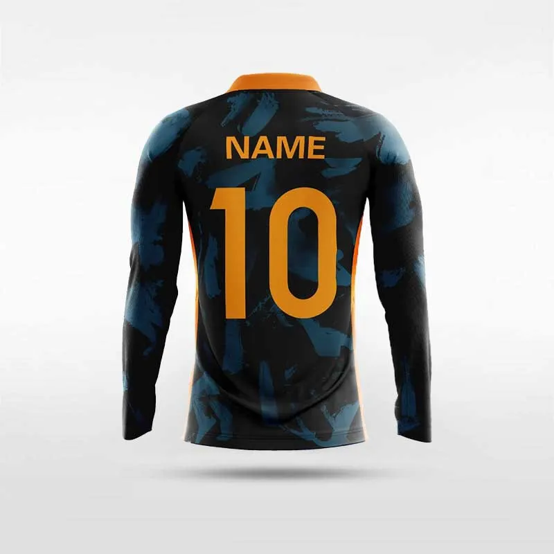 Ink - Customized Kids Sublimated Long Sleeve Soccer Jersey