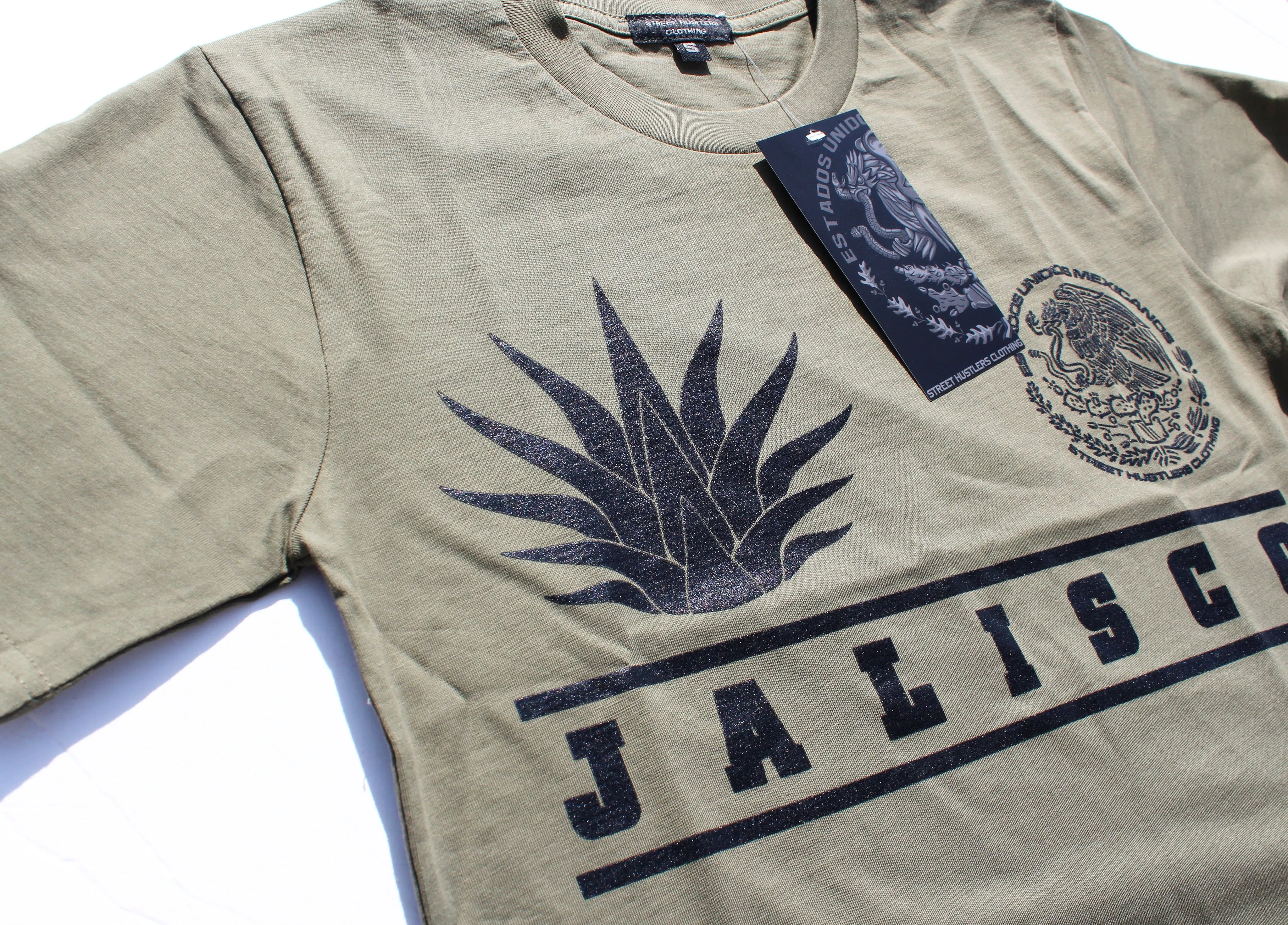 JALISCO AGAVE CLASSIC ARMY T-SHIRT