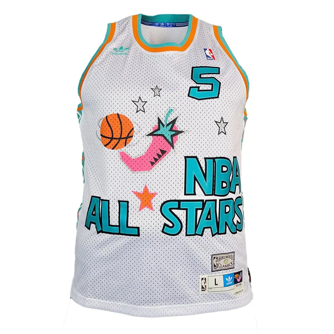 Jason Kidd signed Adidas 1996 NBA All Star West Soul Swingman Jersey (Beckett)