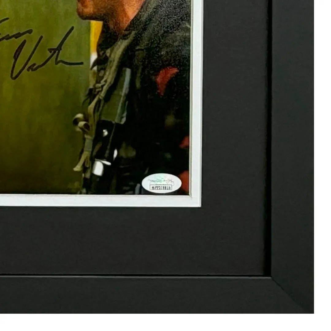 Jesse "The Body" Ventura Signed Arnold Schwarzenegger Framed 8x10 Photo