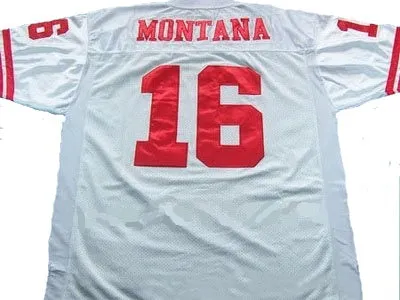 Joe Montana San Francisco 49ers Throwback Football Jersey