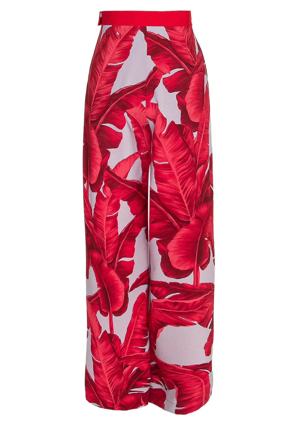 Jungle - Red / Grey Palm Pants (Red)