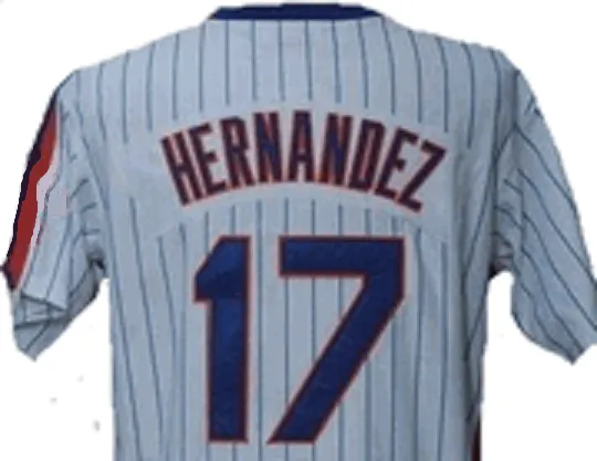 Keith Hernandez New York Mets Throwback Home Jersey