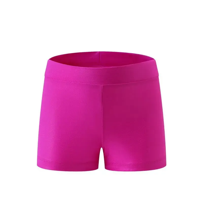 Kid Girls Shorts Solid Under Dress Dance Shorts