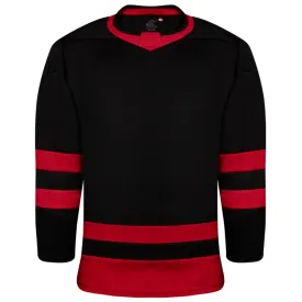 Kobe K3GLI Black/Red Premium League Hockey Jersey