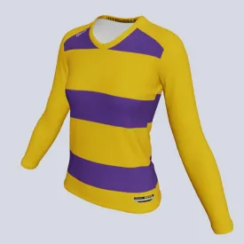 Ladies Long Sleeve Steel Jersey