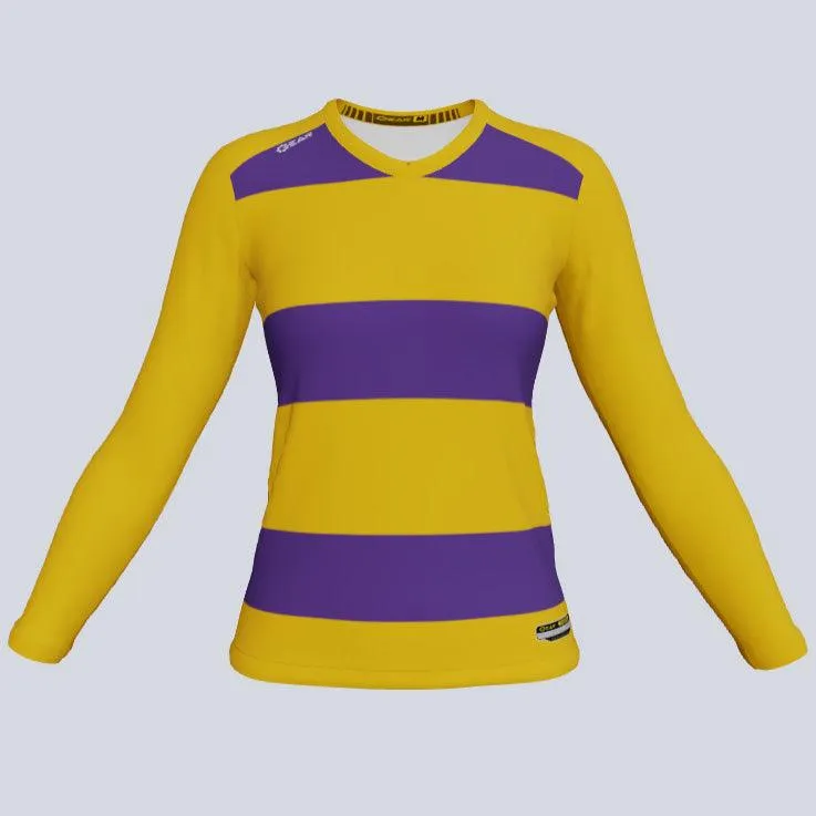 Ladies Long Sleeve Steel Jersey