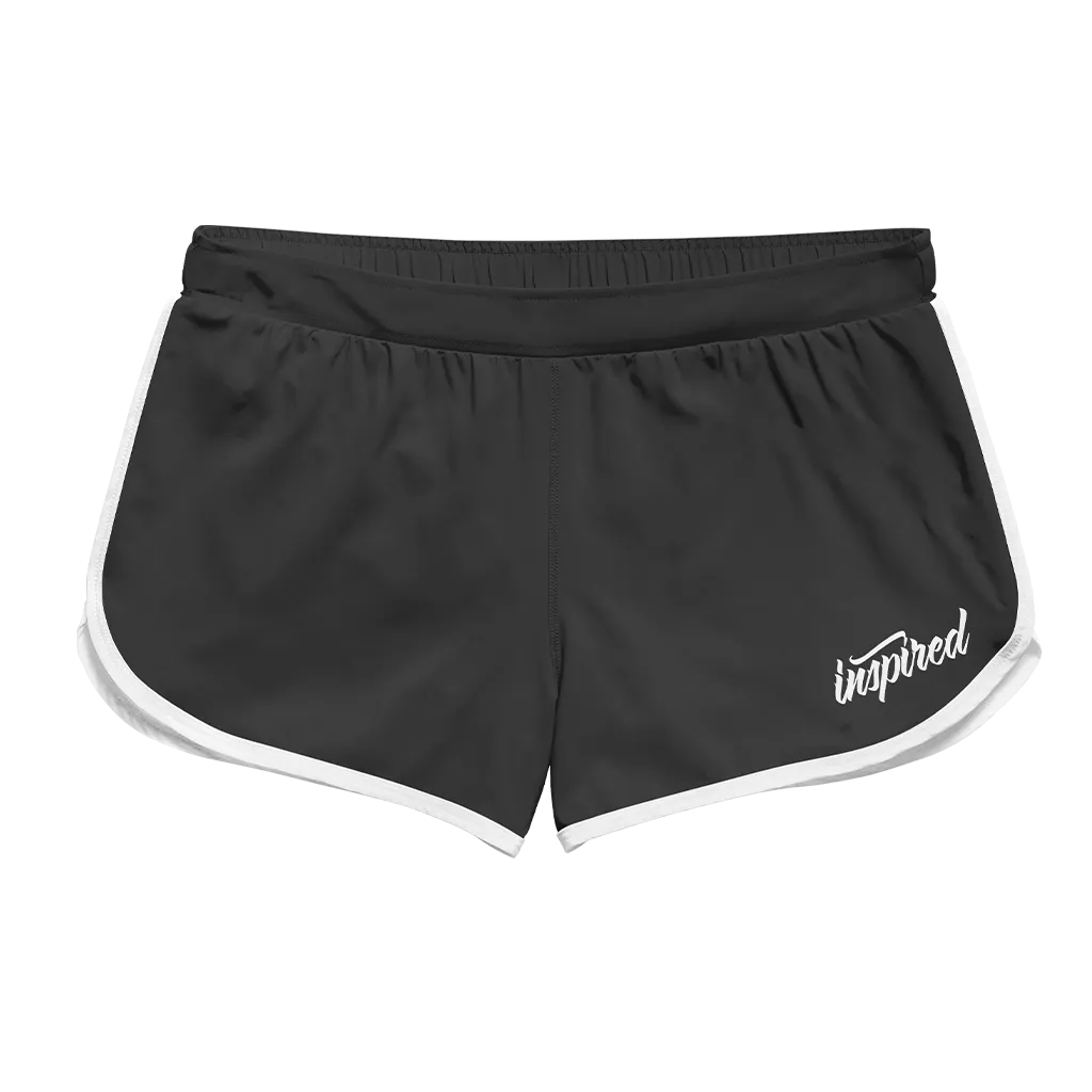 Ladies Micro "Inspired Script" Shorts