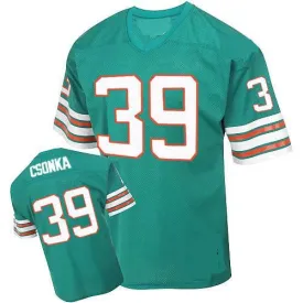 Larry Csonka Miami Dolphins Throwback Football Jersey