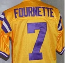 Leonard Fournette LSU Tigers College Football Throwback Jersey