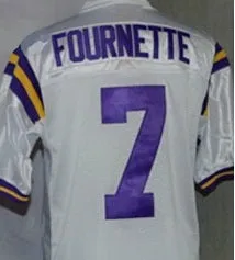 Leonard Fournette LSU Tigers College Football Throwback Jersey