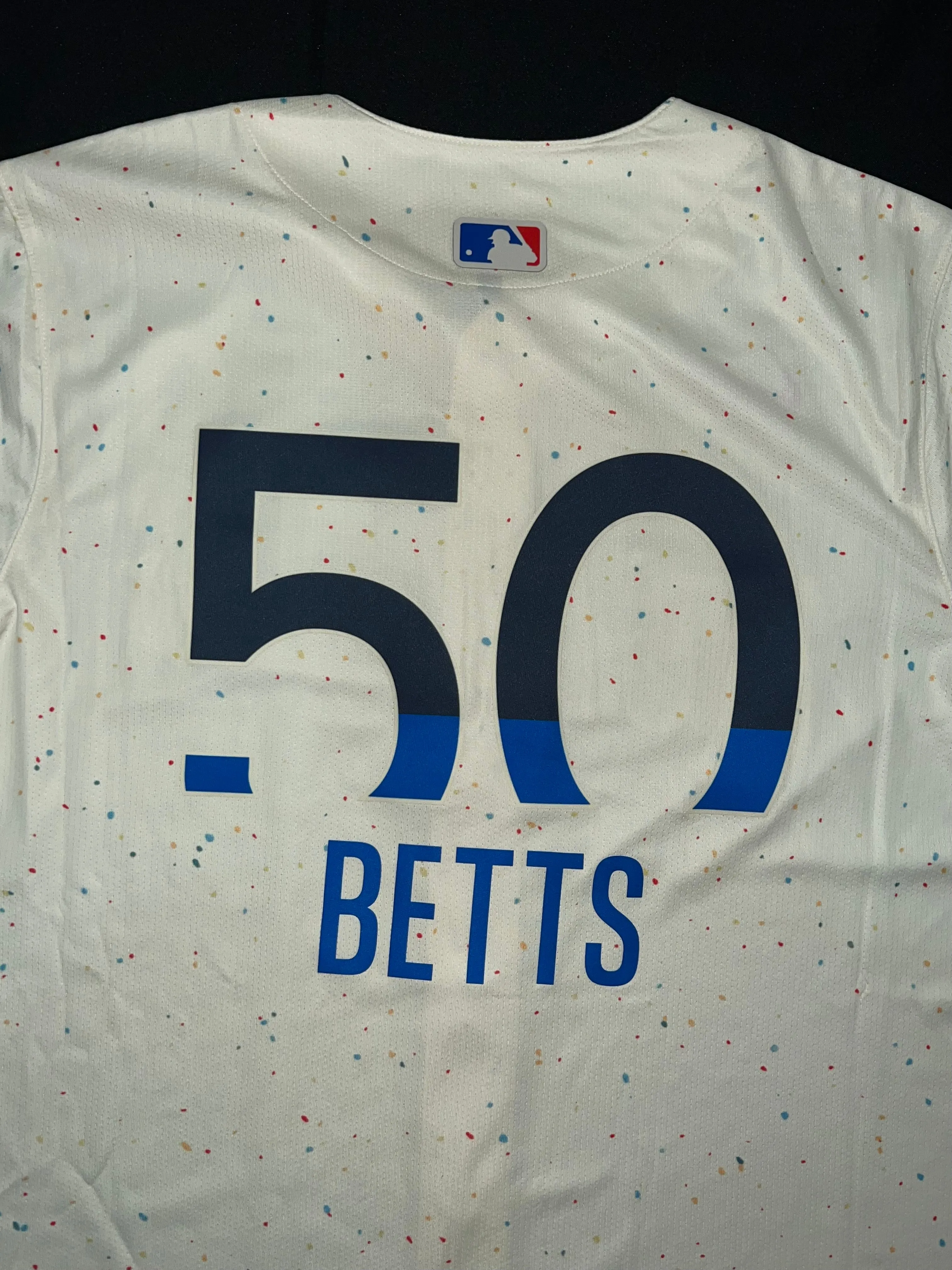 Los Angeles Dodgers MLB Genuine Merchandise #ITFDB #50 Betts 2024 City Connect Limited Men’s Jersey