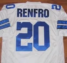 Mel Renfro Dallas Cowboys Throwback Football Jersey