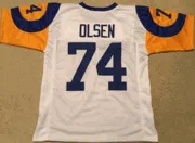 Merlin Olsen Los Angeles Rams Throwback Football Jersey