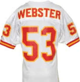 Mike Webster Kansas City Chiefs Throwback Football Jersey