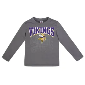 Minnesota Vikings Boys Long Sleeve Tee Shirt