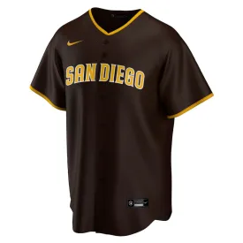 MLB San Diego Padres Nike Official Replica Jersey - Brown