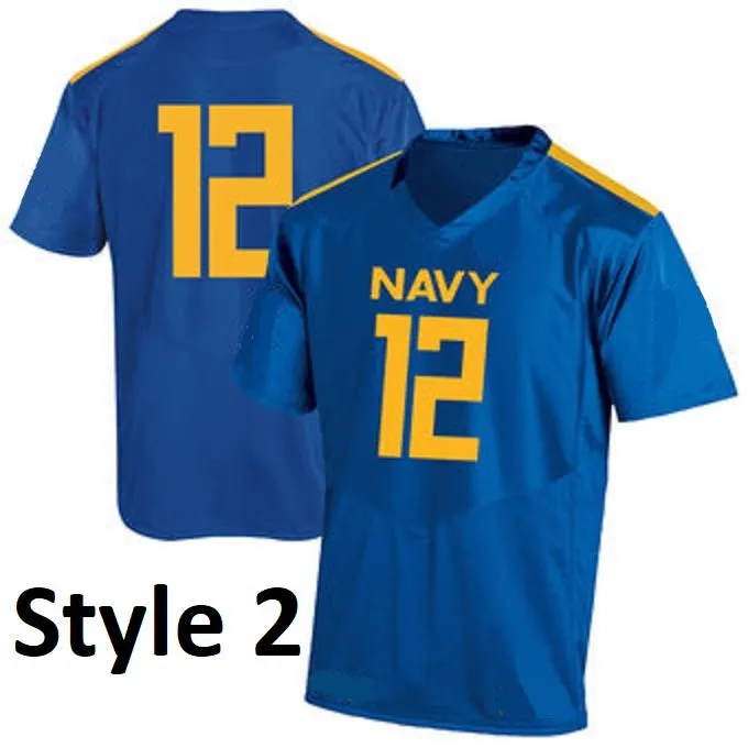 Navy Midshipmen Customizable Football Jersey