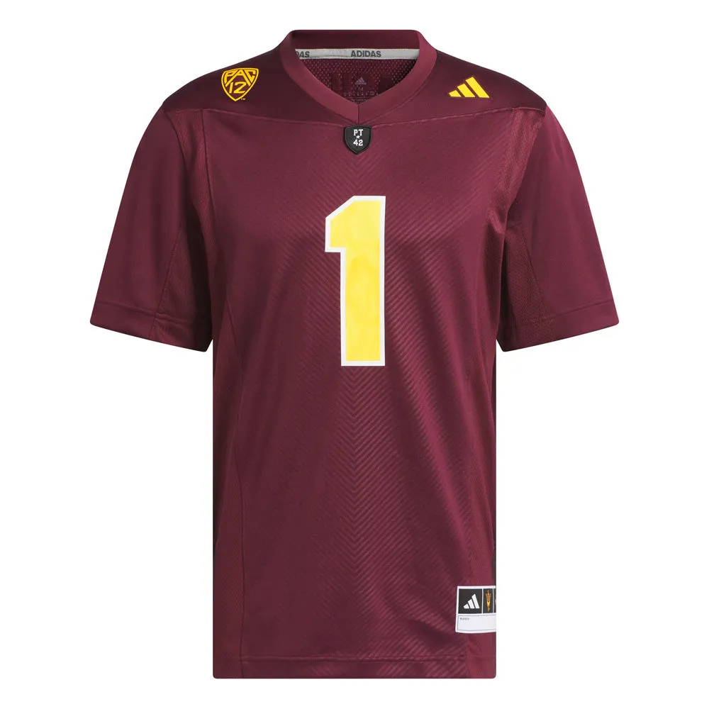 NCAA Arizona State Sun Devils adidas 2023 Premier Football Jersey