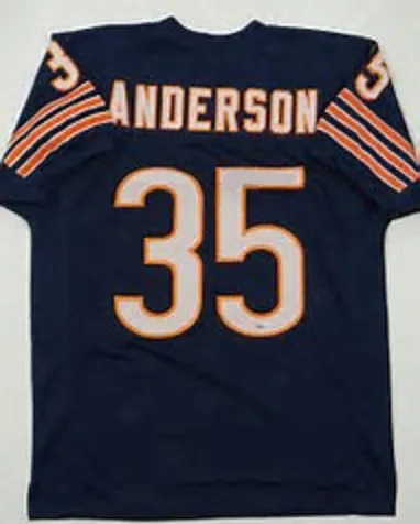 Neal Anderson Chicago Bears Throwback Football Jersey