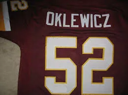 Neal Olkewicz Washington Redskins Throwback Jersey