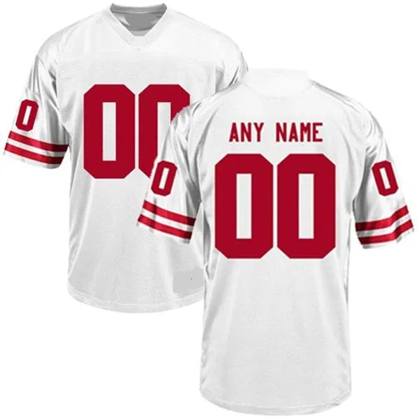 Nebraska Cornhuskers Style Customizable Football Jersey