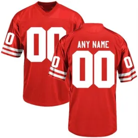 Nebraska Cornhuskers Style Customizable Football Jersey