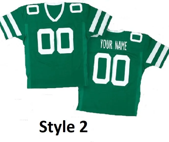 New York Jets Customizable Pro Style Football Jersey