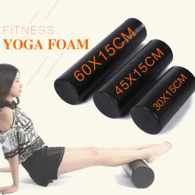 Outlife EPP Yoga Gym Exercises Fitness Massage Equipment Foam Roller for Muscle Relaxation and Physical Therapy Black