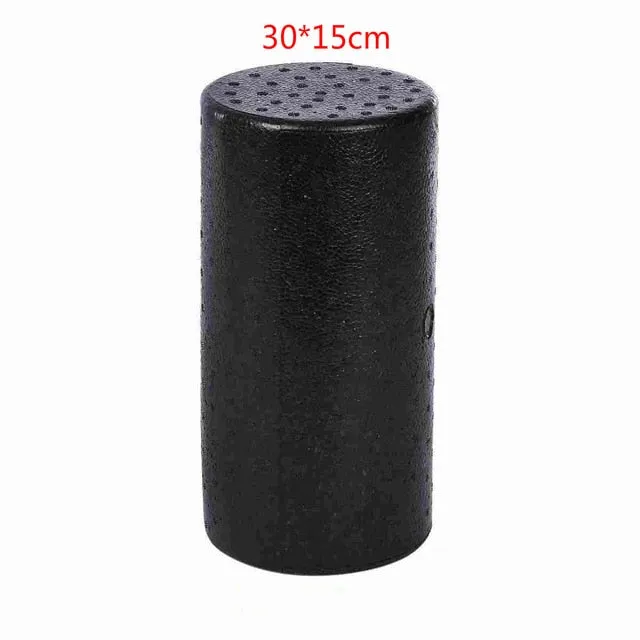 Outlife EPP Yoga Gym Exercises Fitness Massage Equipment Foam Roller for Muscle Relaxation and Physical Therapy Black