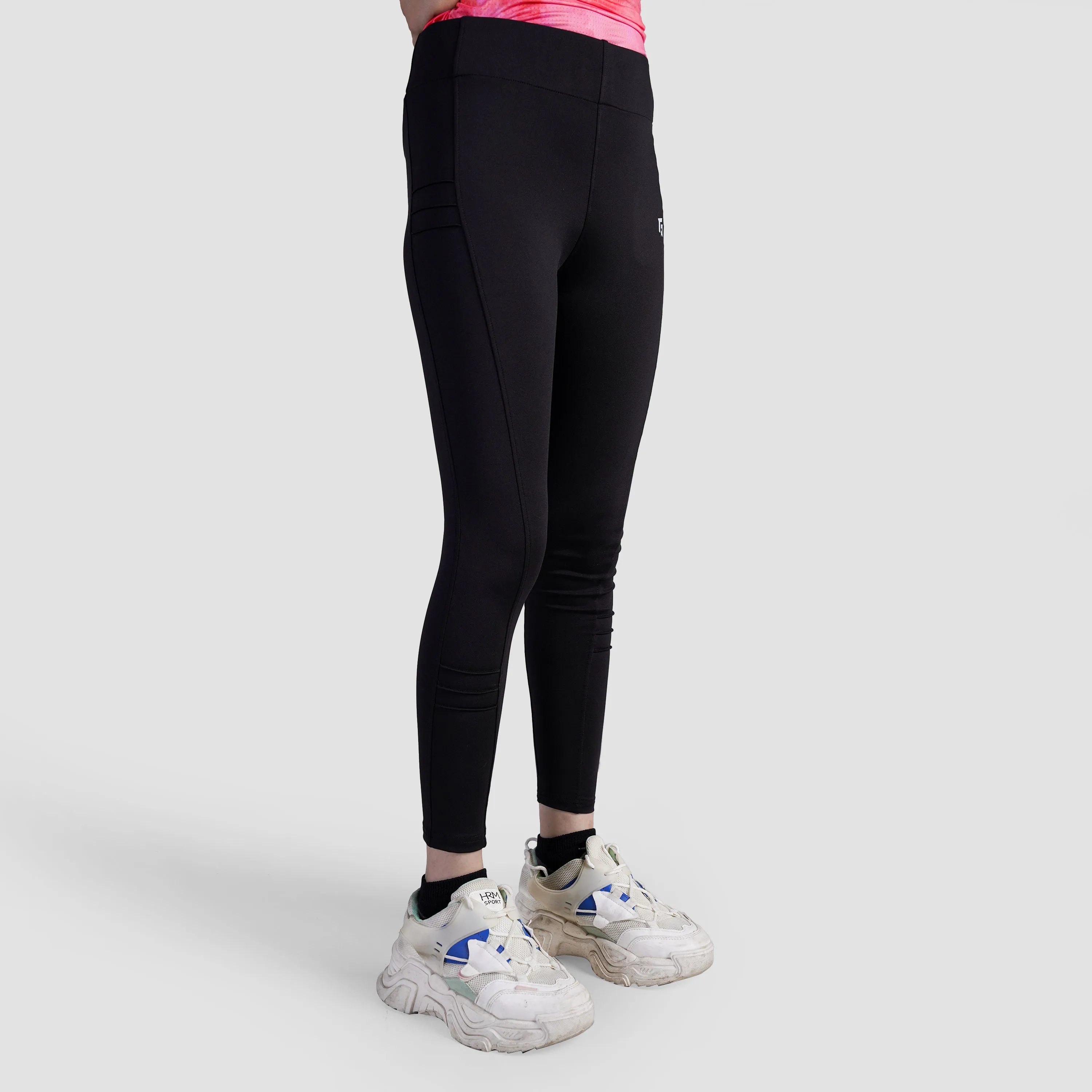 Power Petal Leggings (Black)