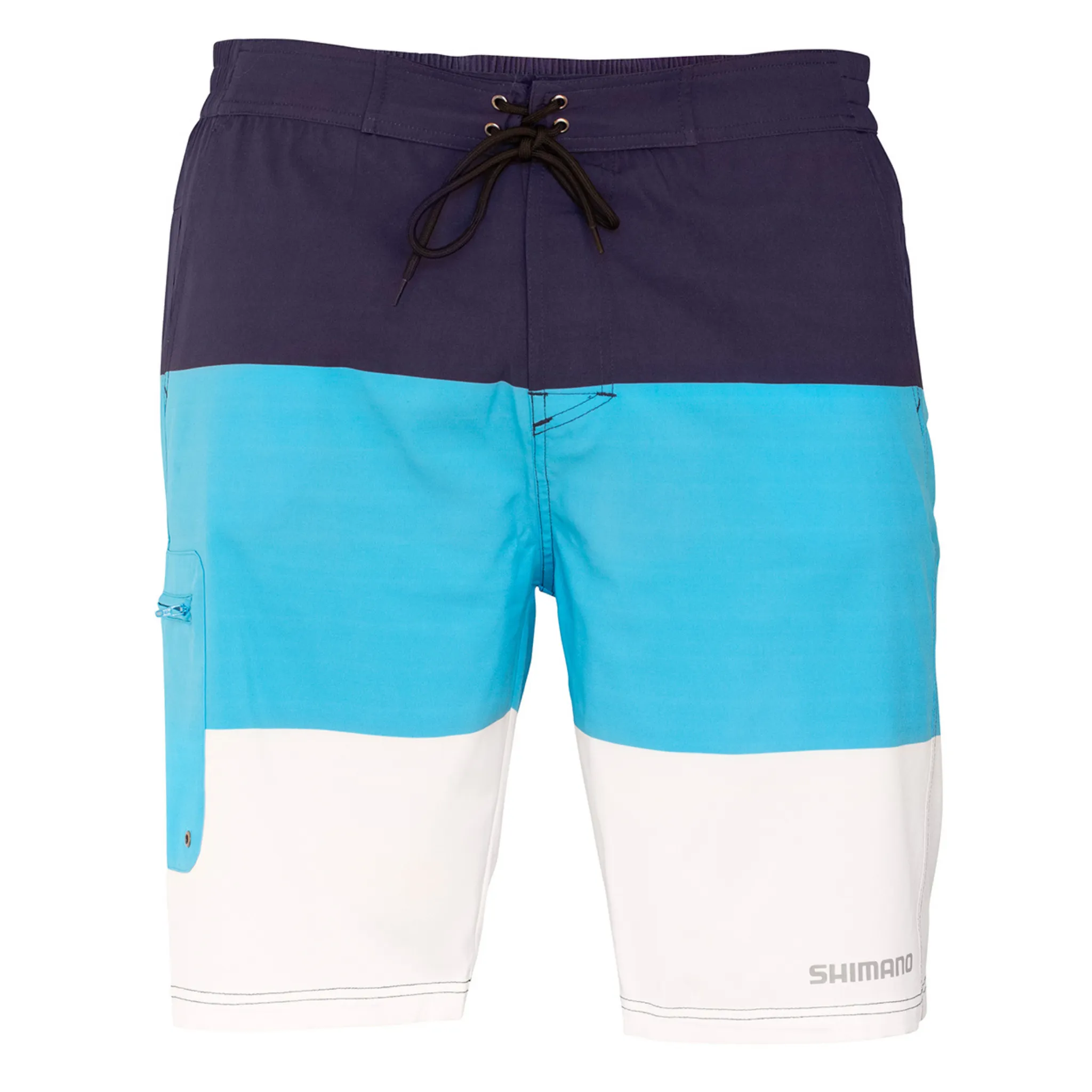 Retro Boardshort Navy Blue White 42