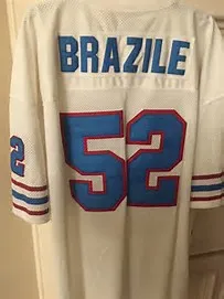 Robert Brazile Houston Oilers Throwback Football Jersey