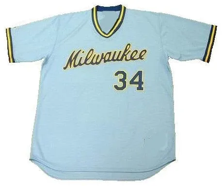 Rollie Fingers 1982 Milwaukee Brewers Throwback Jersey