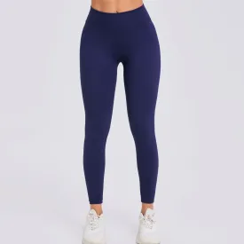 Running Nude Feel Quick Drying Fitness Pants Breathable Pocket Tight Sports Pants High Waist Hip Lift Yoga Pants