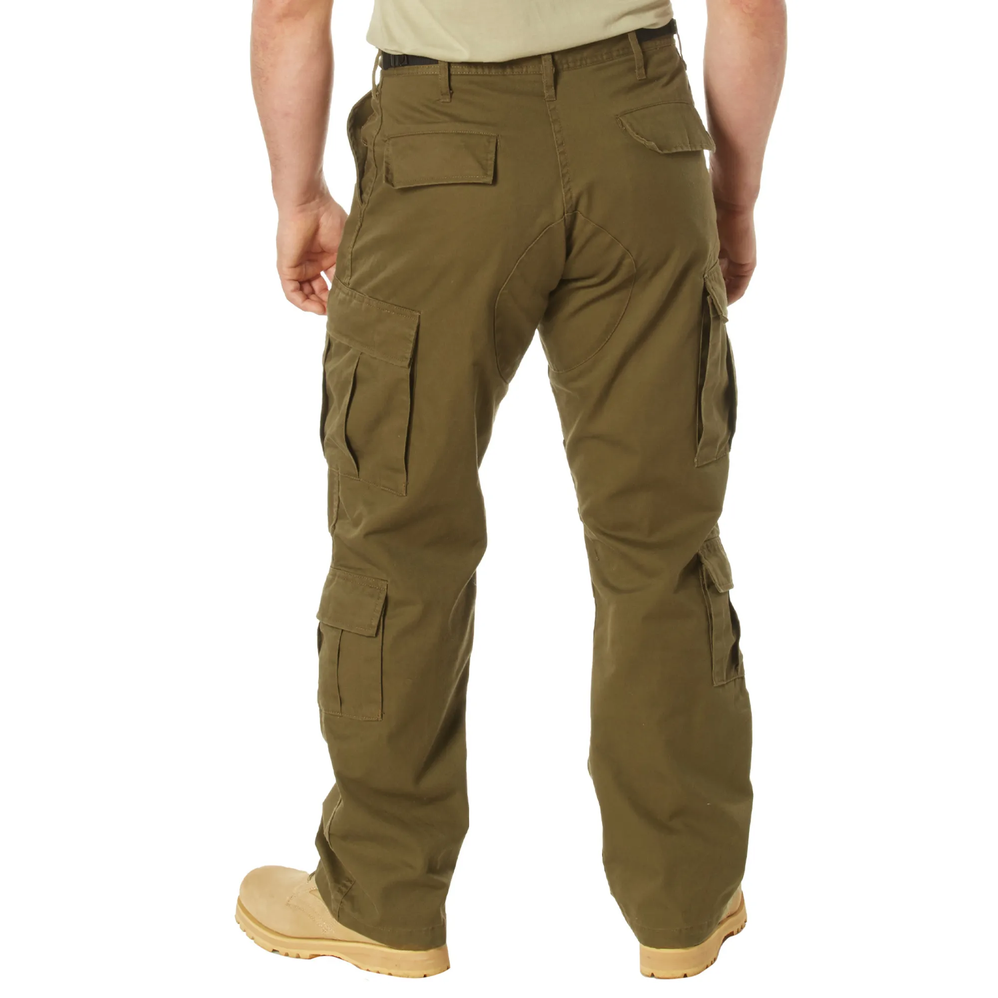 Russet Brown - Military Vintage Paratrooper Fatigues