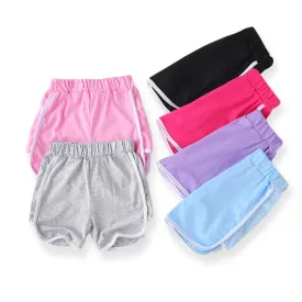 SheeCute girls boys cotton shorts Children Beach Sports Short Pants 4296