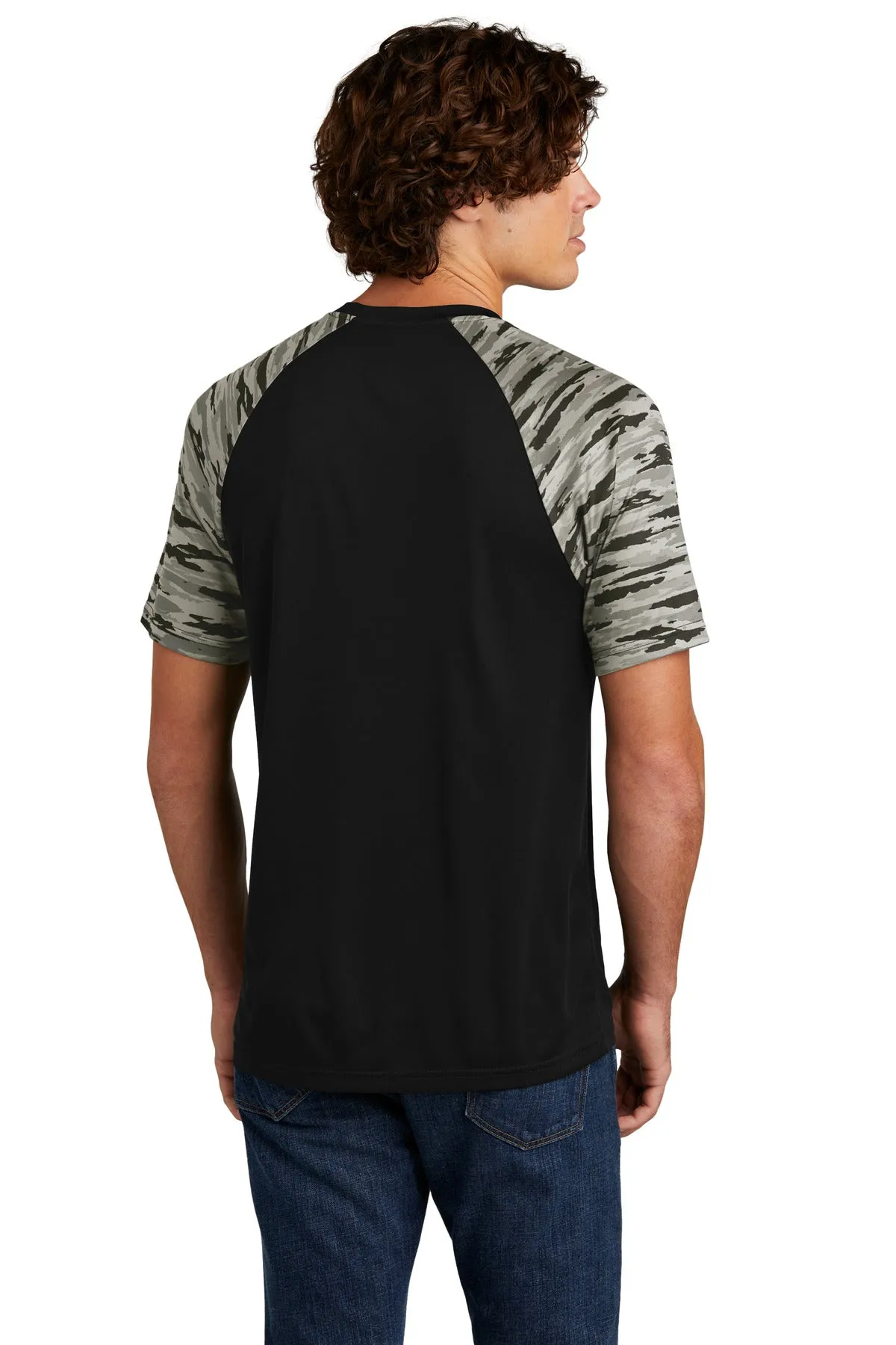 Sport-Tek® Drift Camo Colorblock Tee ST376