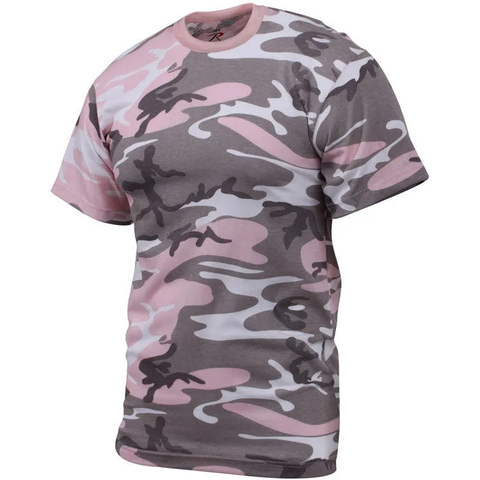 Subdued Pink Camouflage - T-Shirt