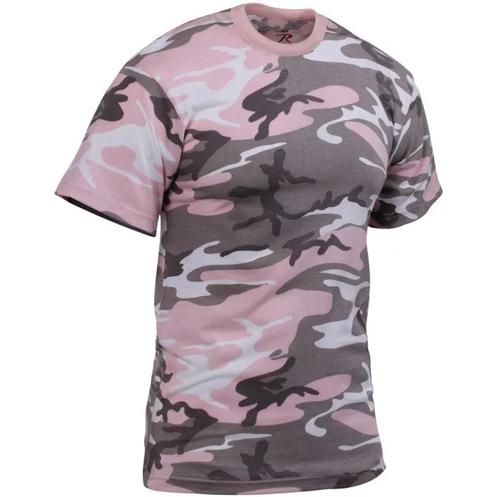 Subdued Pink Camouflage - T-Shirt