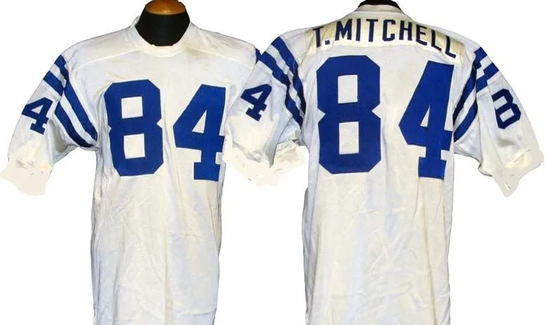 Tom Mitchell Baltimore Colts Throwback Football Jersey