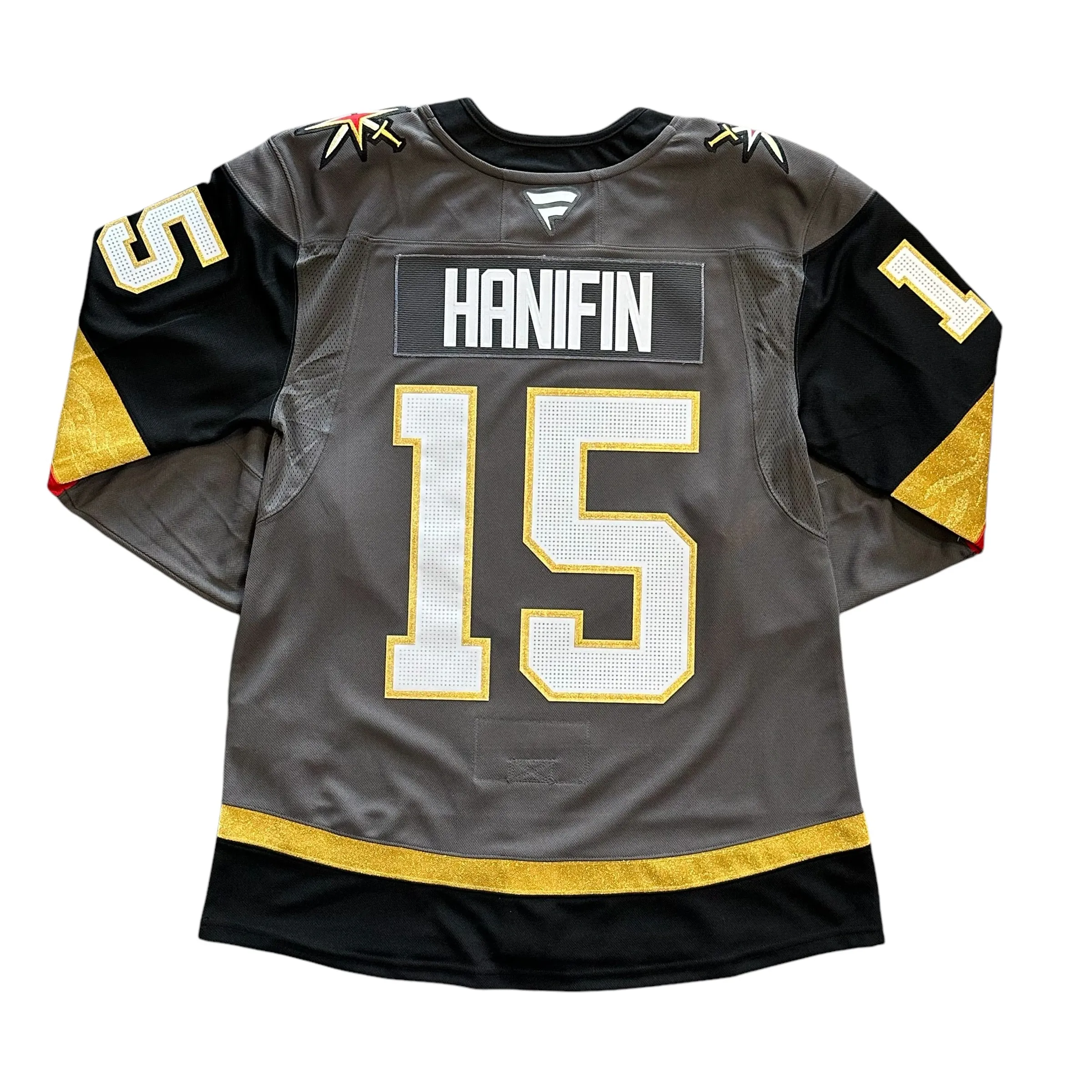 Vegas Golden Knights Premium Hanifin Jersey - Gray ***