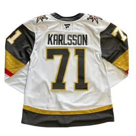 Vegas Golden Knights Premium Karlsson Jersey - White ***