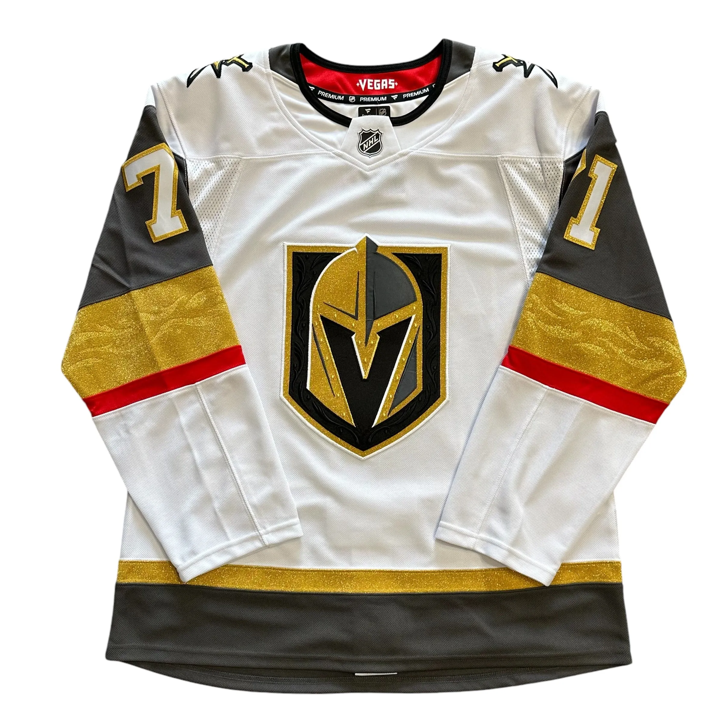 Vegas Golden Knights Premium Karlsson Jersey - White ***