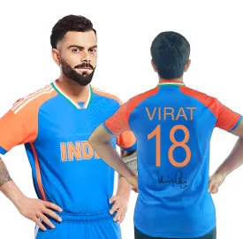 Virat kohli  Signature Edition jerseys 2024-Fan Edition