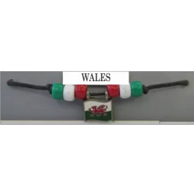 Wales Fan Choker Necklace