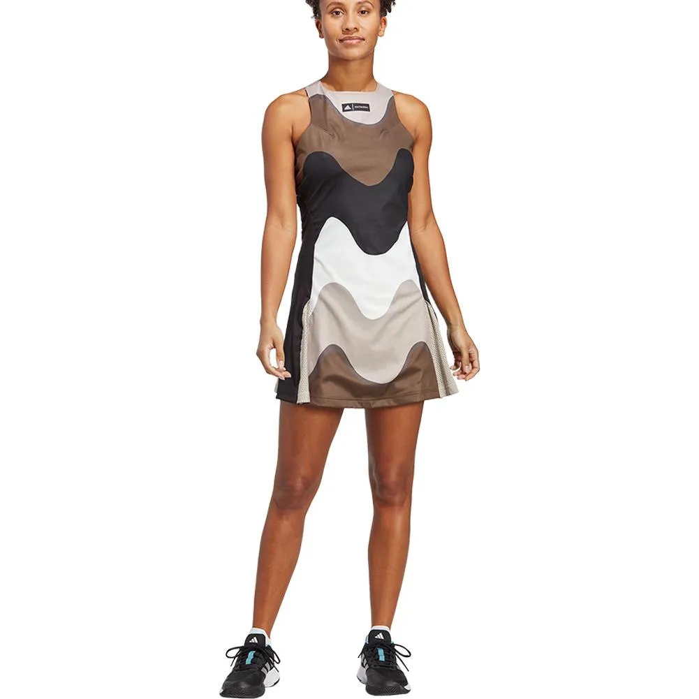 Women's Marimekko Premium Tennis Dress Multicolor and Black