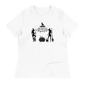 Women's T-Shirt "Don’t make me flip my witch switch," lioness-love