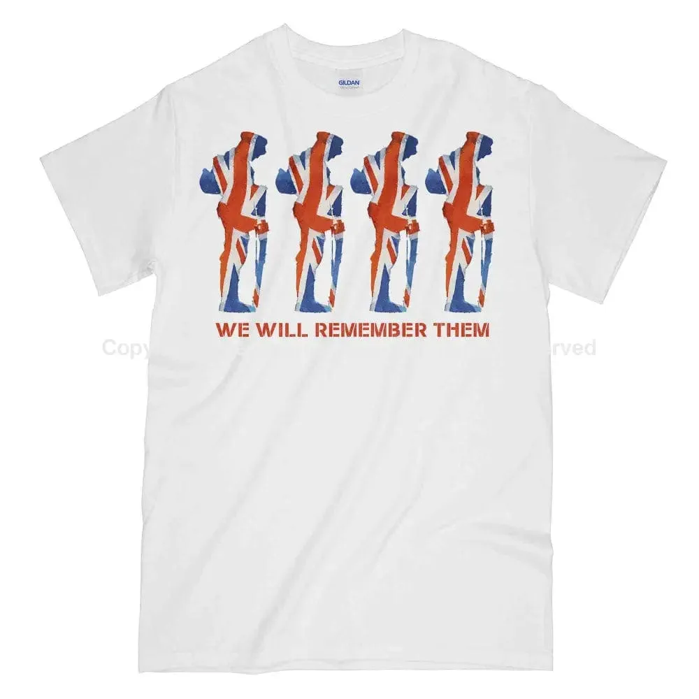 WW1 Union Flag Tommy Printed T-Shirt